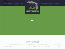 Tablet Screenshot of 360craneservices.com